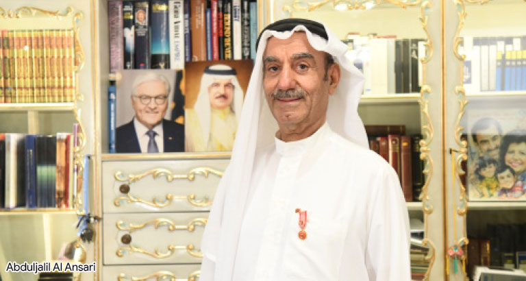 Abduljalil Al Ansari Founder of the Bahraini-German Friendship Society