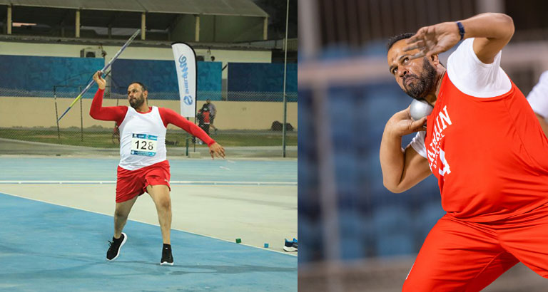Paralympic medallist Ahmed Abbas Meshaima