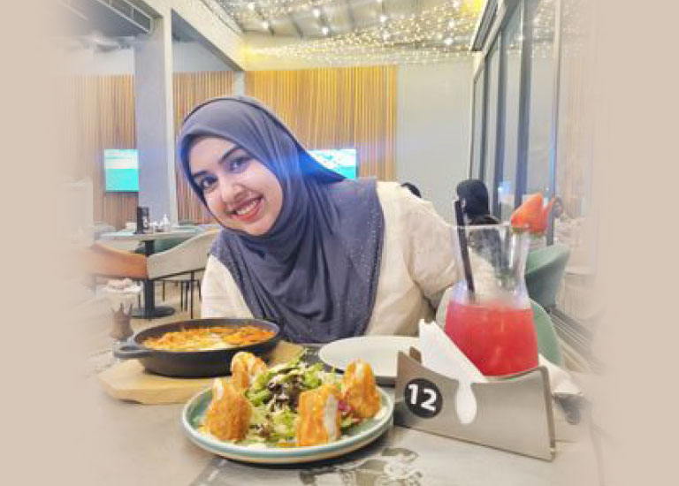 Food blogger Aysha Sarwani