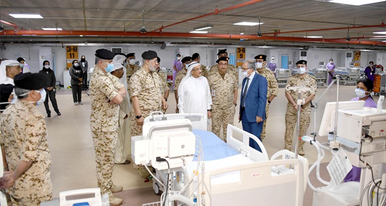 Bahrain Builds Temporary ICU in Seven Days