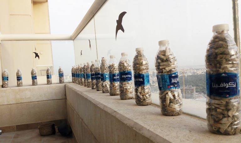 million cigarette butts are thrown away every day in Bahrain
