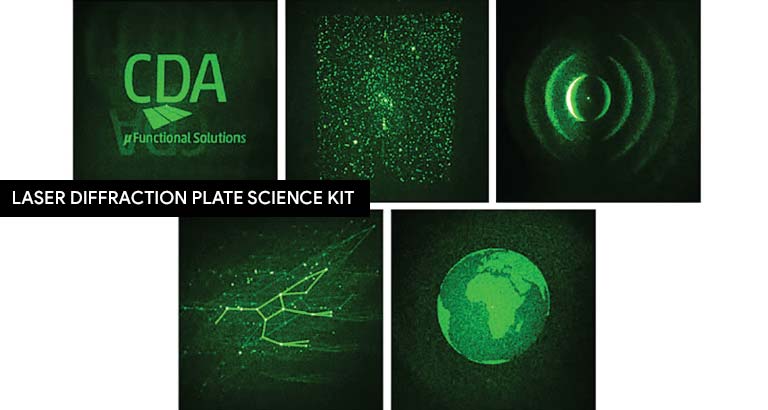 bahrain gadget Laser Diffraction Plate Science Kit