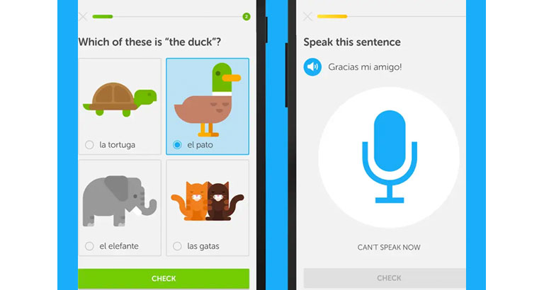 Duolingo language learning app for Gulf users