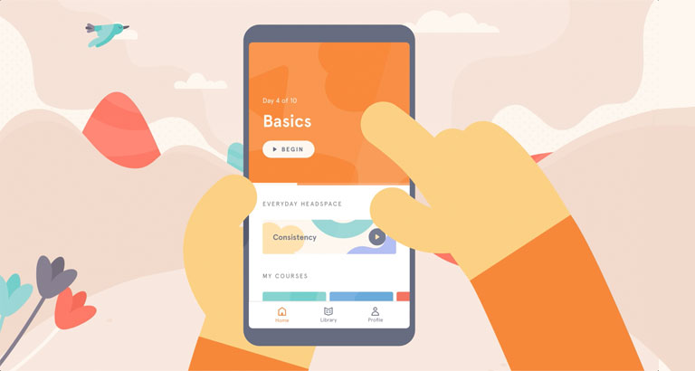 Headspace mindfulness and meditation app