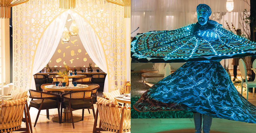 Saharat Tent at Jumeirah Gulf of Bahrain in Zallaq during Ramadan