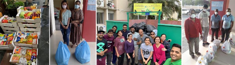Donations of food clothing and essentials in Bahrain
