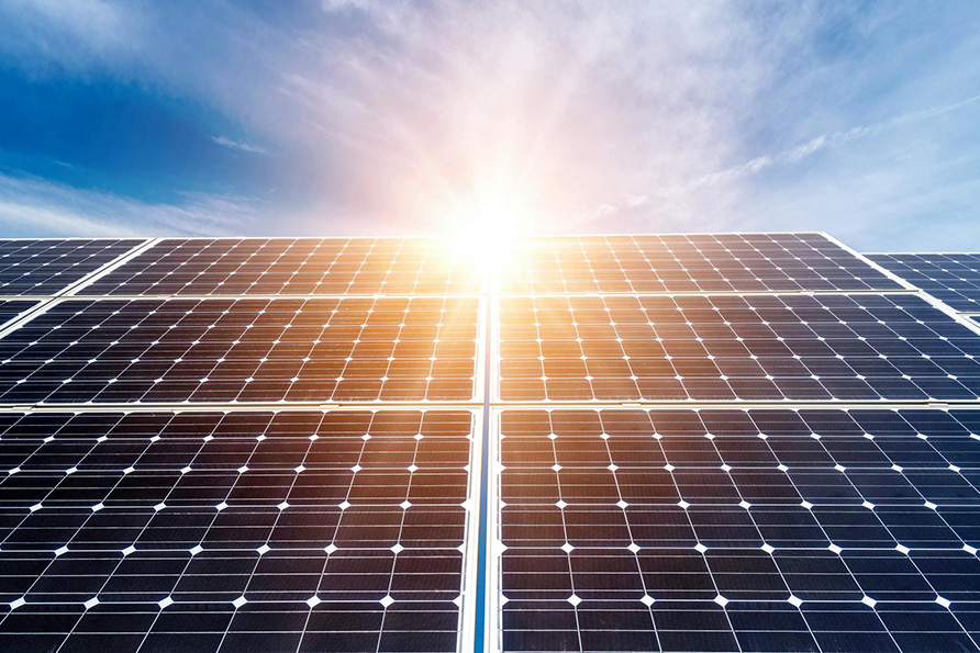 Solar panels supporting Bahrain’s clean energy transition