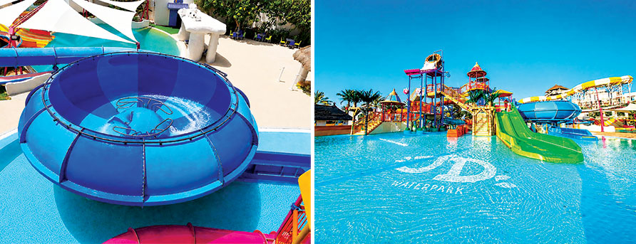 Enki’s Fort at Janat Dilmun Waterpark Bahrain