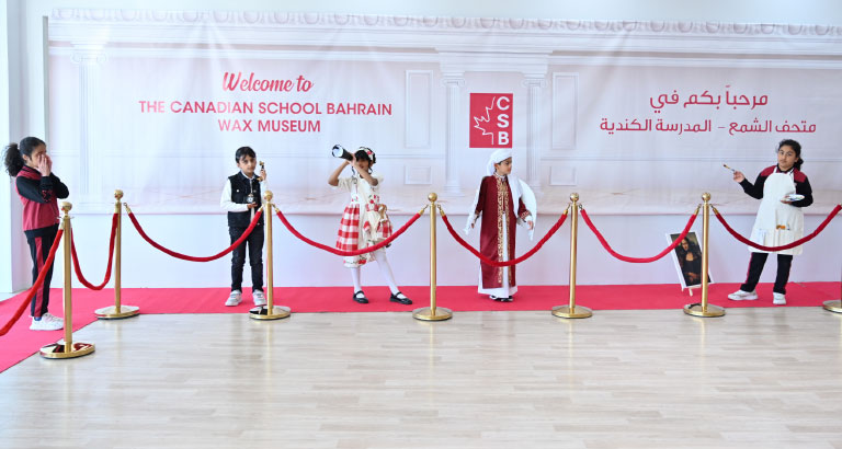 Pupils participating in STEM activities at Canadian School Bahrain