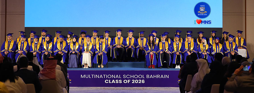 Students at Multinational School Bahrain in Adliya