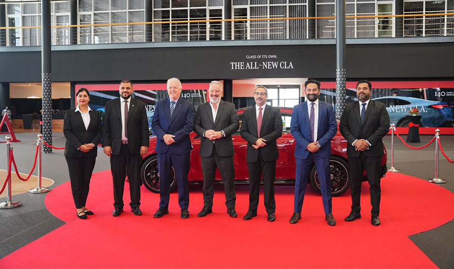 Mercedes-Benz CLA unveiled at Al Haddad Motors in Tubli