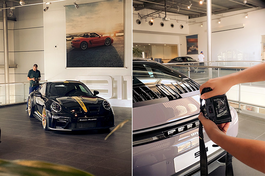 Porsche Centre Bahrain World Photography Day event