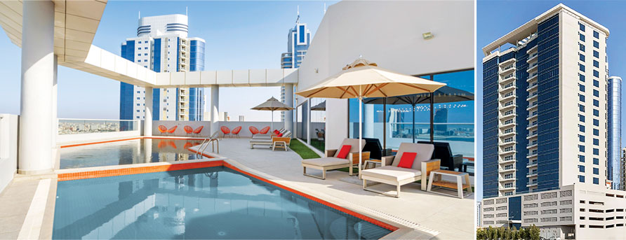 Waterfront view from Barceló Bahrain in Seef