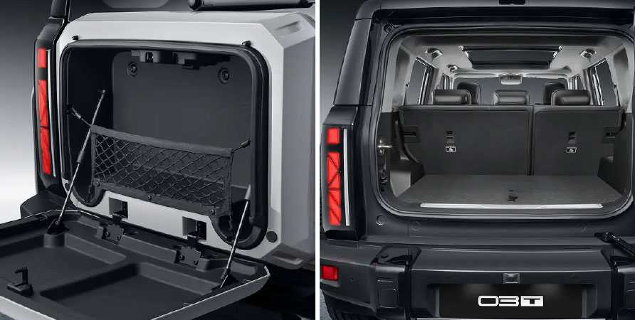 iCAUR 03T adventure-focused REEV SUV
