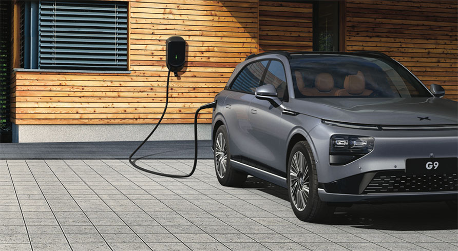 XPENG G9 ultra-fast EV charging in Bahrain