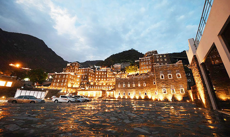 Historic Rijal Almaa village in the Asir Mountains