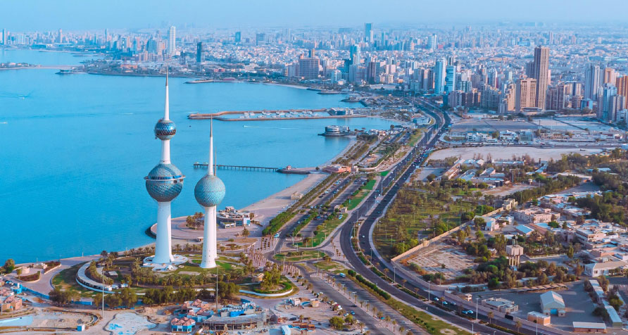 Bahrain to Kuwait City road trip via Saudi Arabia