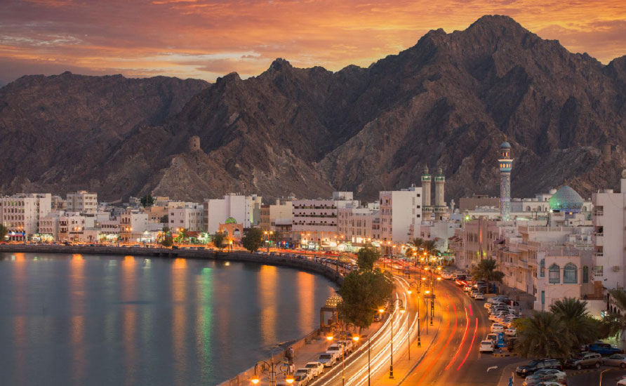 Bahrain to Muscat Oman road trip