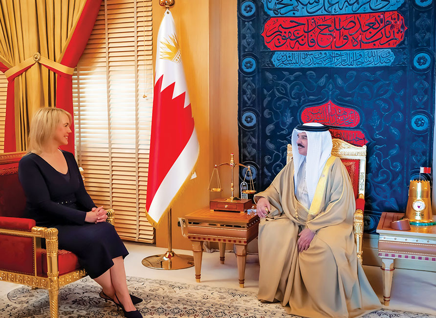U.S. Ambassador Stephanie Hallett in Bahrain