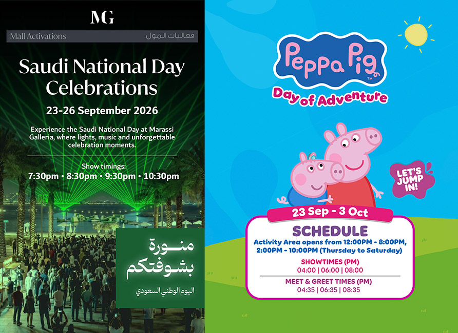 Peppa Pig Day of Adventure at Marassi Galleria