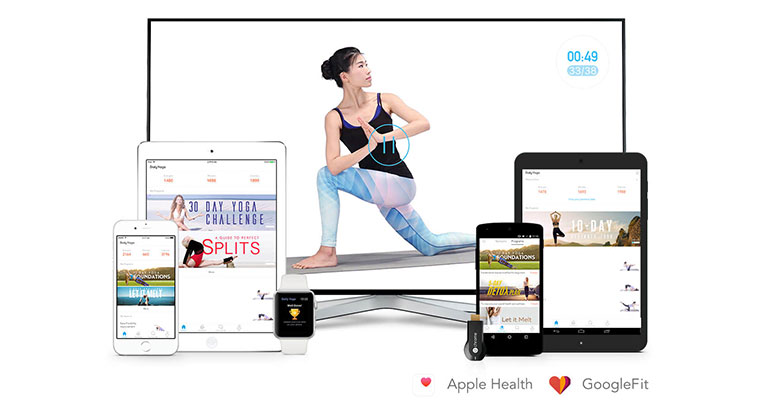 Daily Yoga fitness and wellness app