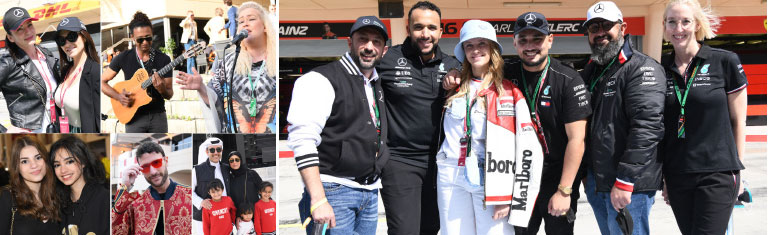 Charles Leclerc Ferrari at Bahrain International Circuit