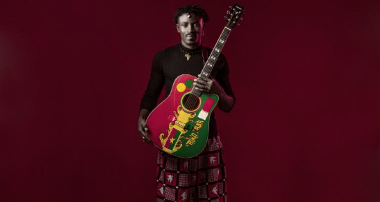 Bino.Bah Burkina Faso musician in Bahrain
