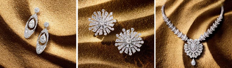 Graff diamond jewellery at Bahrain Jewellery Centre