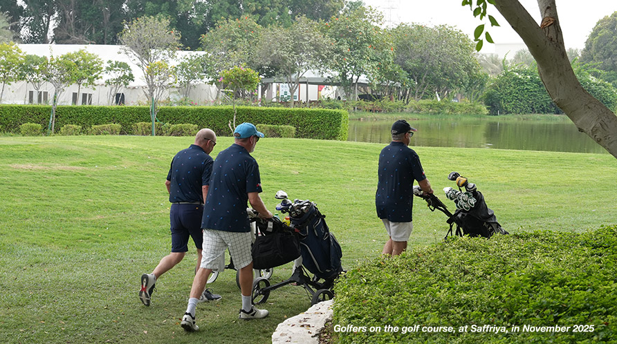 American Mission Hospital charity golf tournament Bahrain