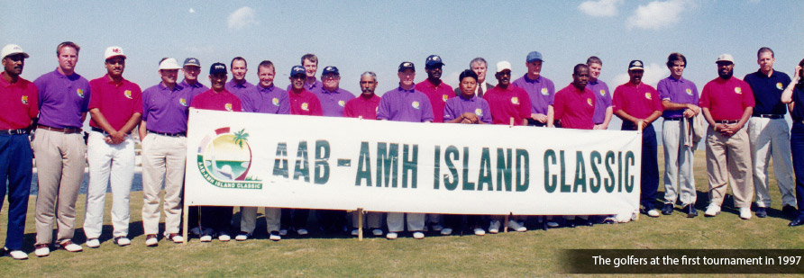 Dr. George Cheriyan at AMH Island Classic Golf Tournament