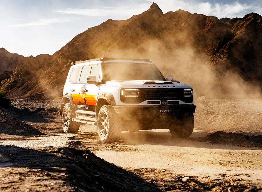 Jetour G700 TOPFIRE Bahrain camping and desert adventures