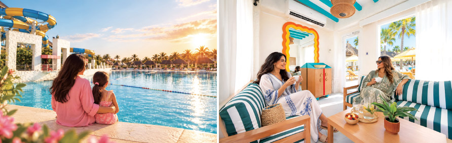 Family fun at Janat Dilmun Waterpark