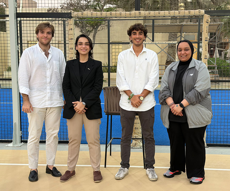 Padel training for beginners and experienced players in Bahrain