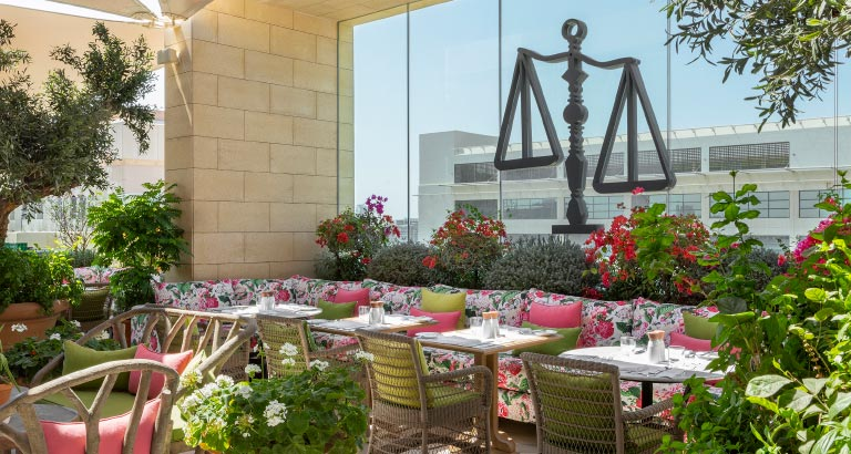 Indigo Rooftop Restaurant in Bahrain