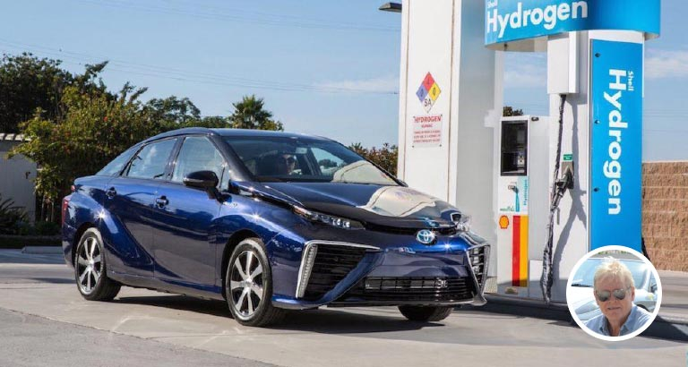 Dick Potter says hydrogen power is the path of the future.