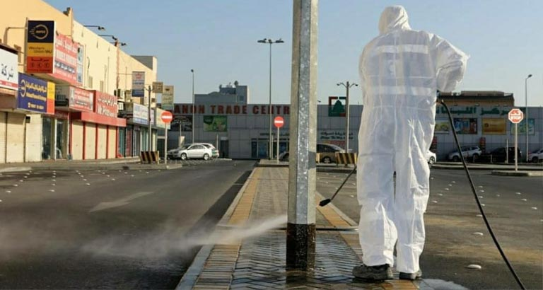 Over 330 People Trained to Disinfect Bahrain’s Streets and Public Areas 