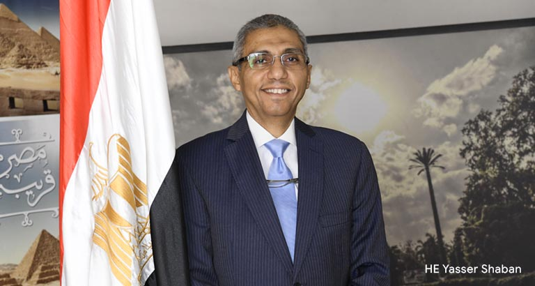 Egyptian Ambassador HE Yasser Shaban in Bahrain
