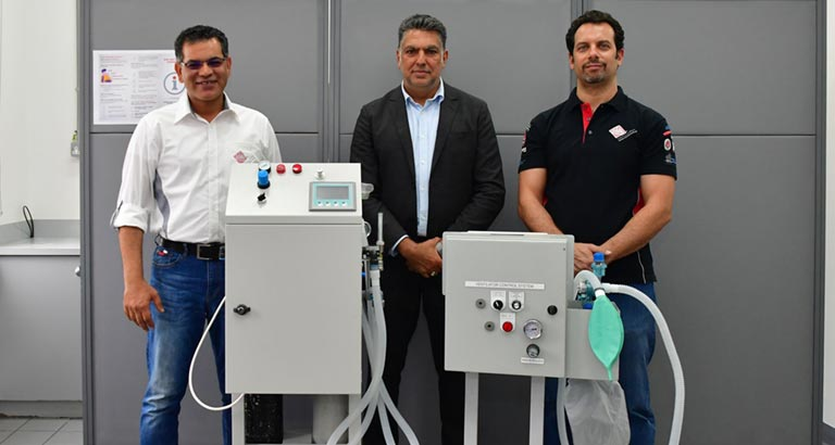 Bahrain International Circuit Engineers Design New Breathing Aid 