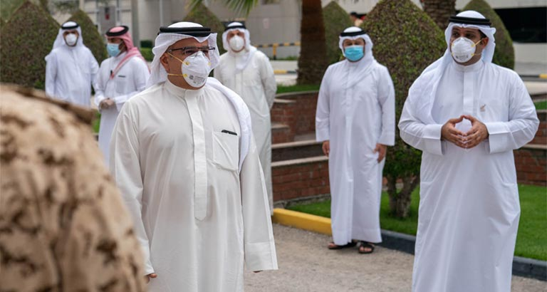HRH the Crown Prince Visits COVID-19 Healthcare Facilities Across Bahrain 