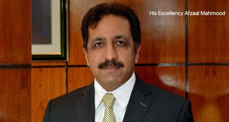 Pakistani Ambassador His Excellency Afzaal Mahmood in Bahrain