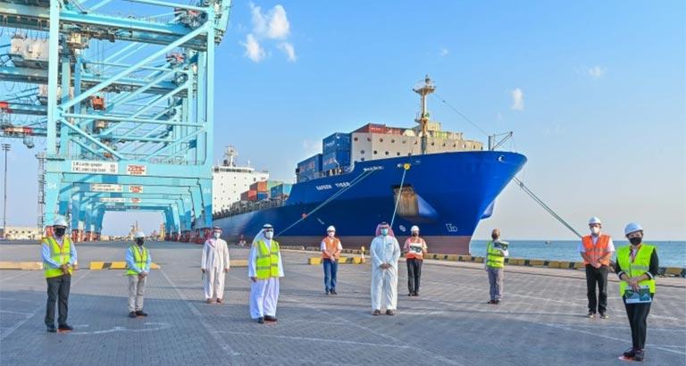 Safeen Feeders commences calls by new UIG service to Khalifa Bin Salman Port 