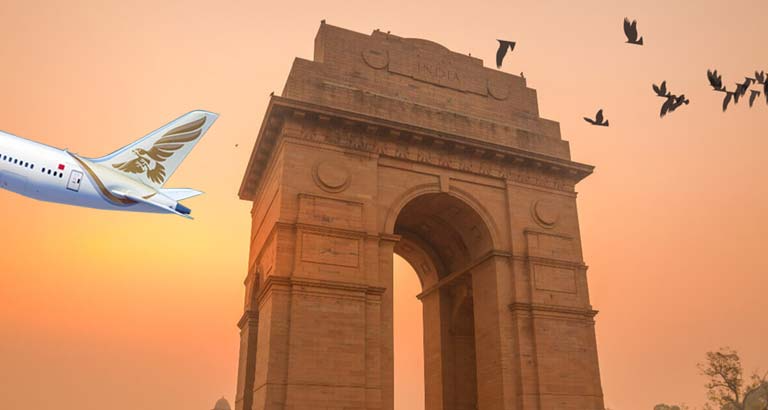 Gulf Air Resumes Flights to New Delhi from Bahrain 