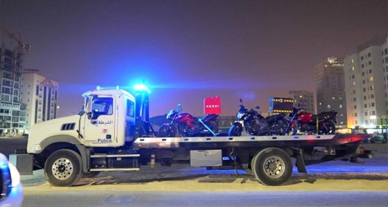 3,885 motorcycle riders booked for traffic violations in Bahrain 