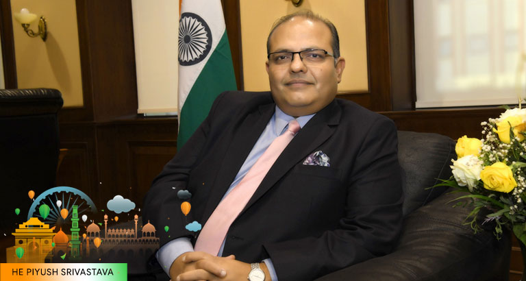 Ambassador of India in Bahrain HE Piyush Srivastava