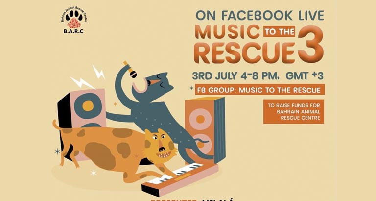 Bahrain Animal Rescue Centre to host online concert 
