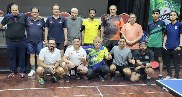 Friendly Table Tennis Match Between Bahrain and Saudi Arabia Held 