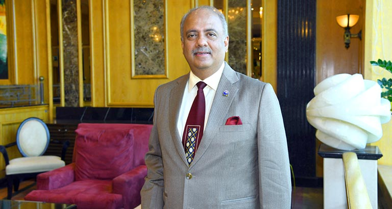 Bahrain Rotary International President Shekhar Mehta