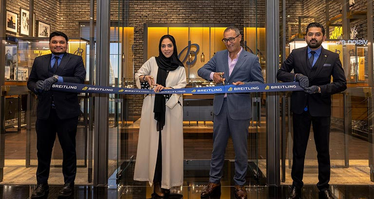 opening of the Breitling Boutique, City Centre Bahrain.
