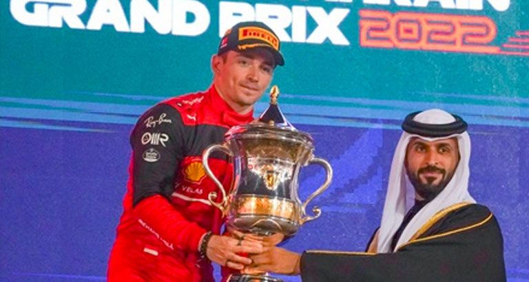 Ferrari’s Charles Leclerc wins F1 Gulf Air Bahrain Grand Prix 2022 