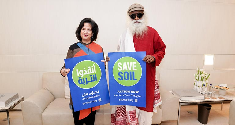 Sadhguru Speaks At Save Soil Summit 